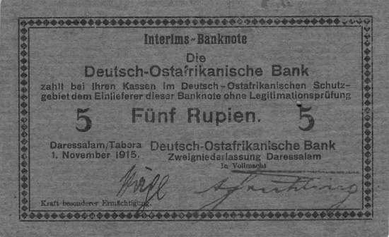 5 Rupien 1915 ro.921b E